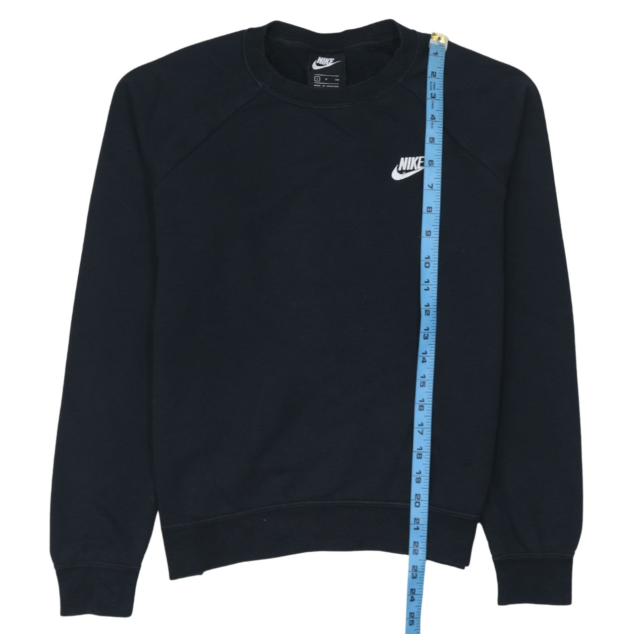 Nike Men's Black Pullover Crew Neck Sweatshirt Size S