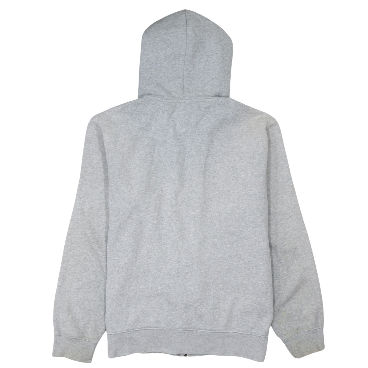 Tommy Hilfiger Men’s Grey Full Zip Hoodie L Classic Logo Fleece