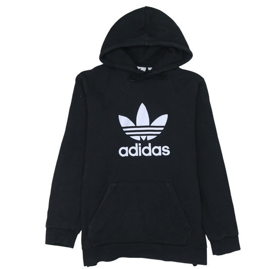 Adidas Men's Black Pullover Hoodie M Graphic Logo