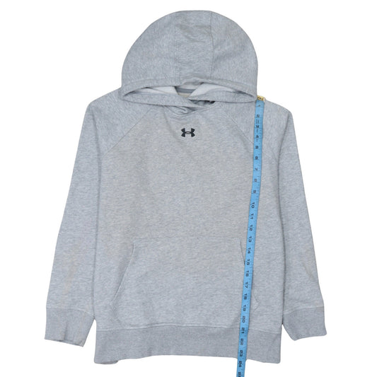 Under Armour Mens Grey XL Pullover Hoodie ColdGear Fleece