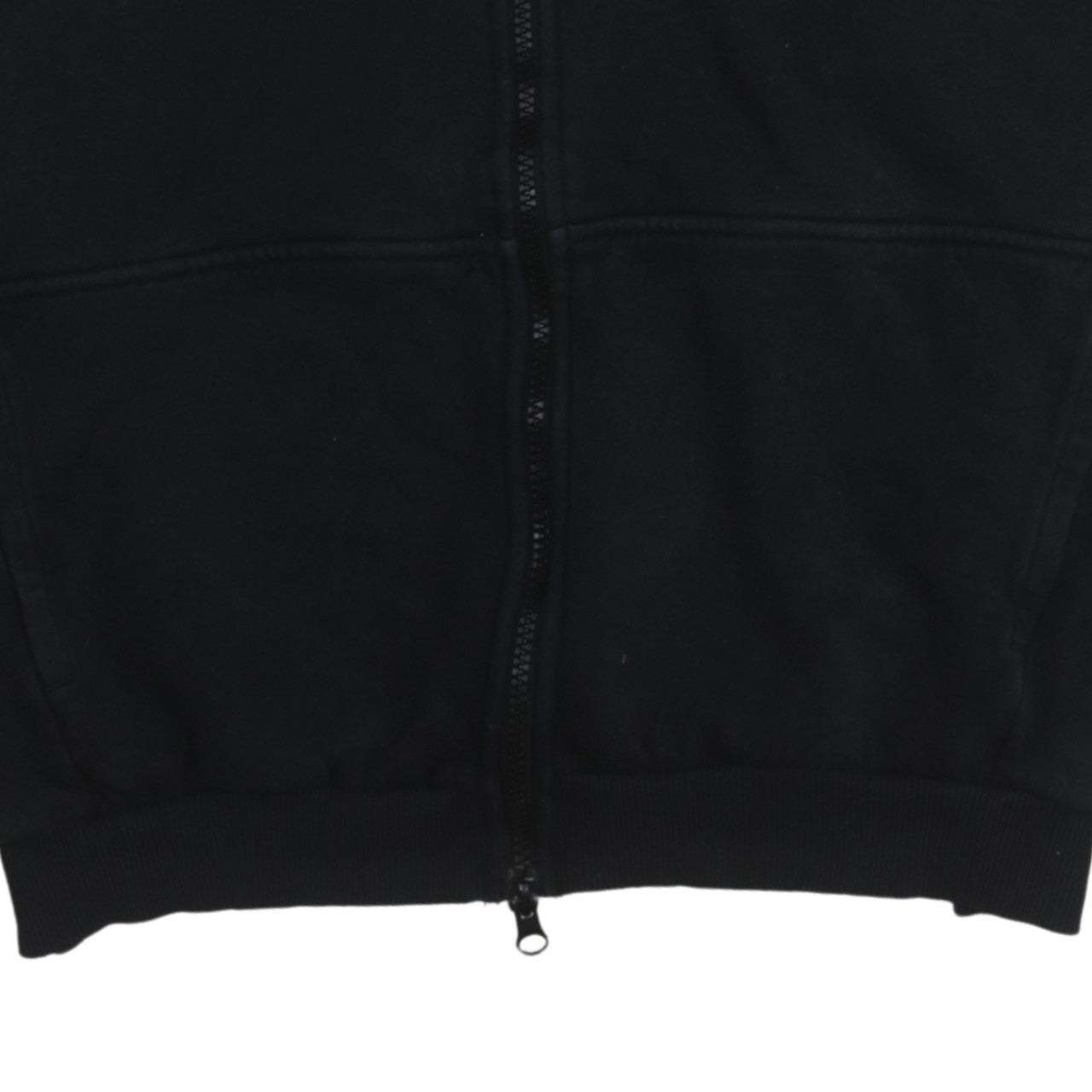Nike Boys Black Full Zip Fleece Hoodie XL Logo Hooded Sweatshirt