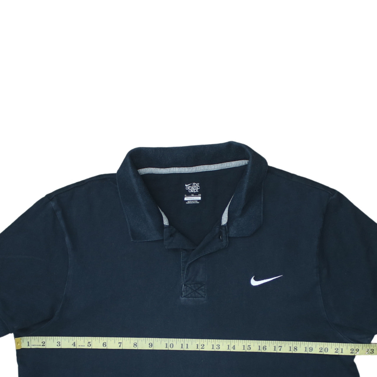 Nike Men's Black XL Polo Shirt Cotton Athletic Dept