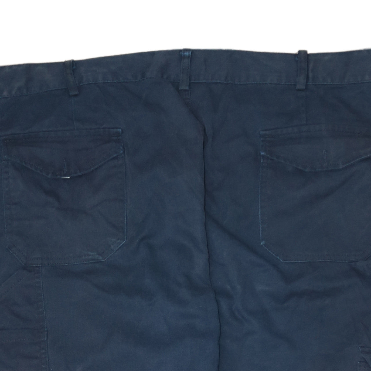 Dickies Redhawk Men Blue Cargo Workwear Trousers 40 Regular Cotton Blend