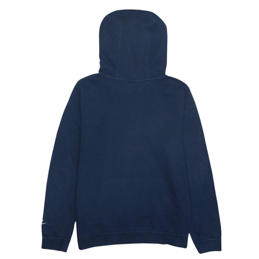 Nike Boys Blue Pullover Hoodie XL 13-15 Years Graphic Logo Fleece