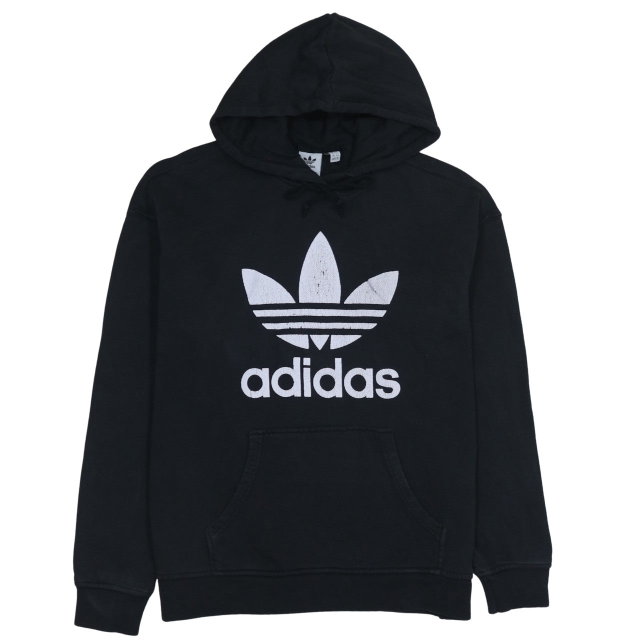 Adidas Women's Black Hoodie UK 12 Pullover Hooded Sweatshirt