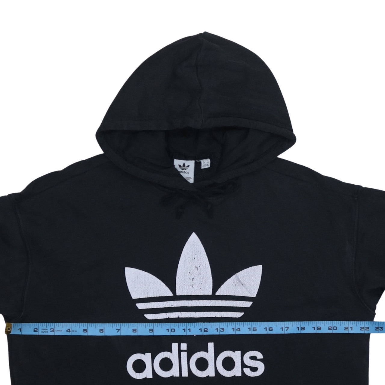 Adidas Women's Black Hoodie UK 12 Pullover Hooded Sweatshirt
