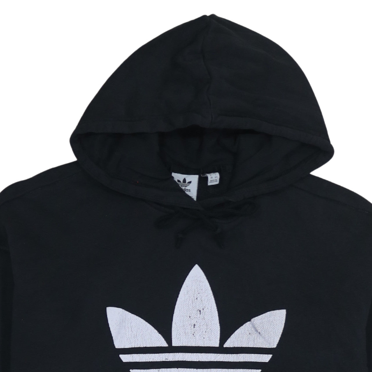 Adidas Women's Black Hoodie UK 12 Pullover Hooded Sweatshirt