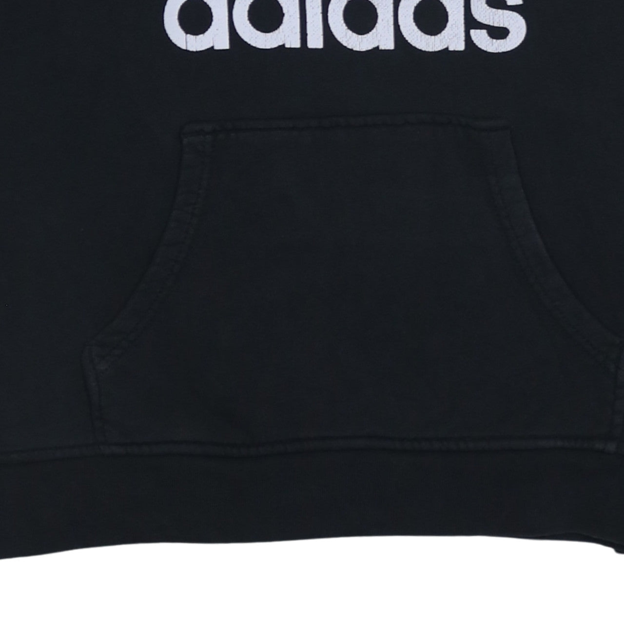 Adidas Women's Black Hoodie UK 12 Pullover Hooded Sweatshirt