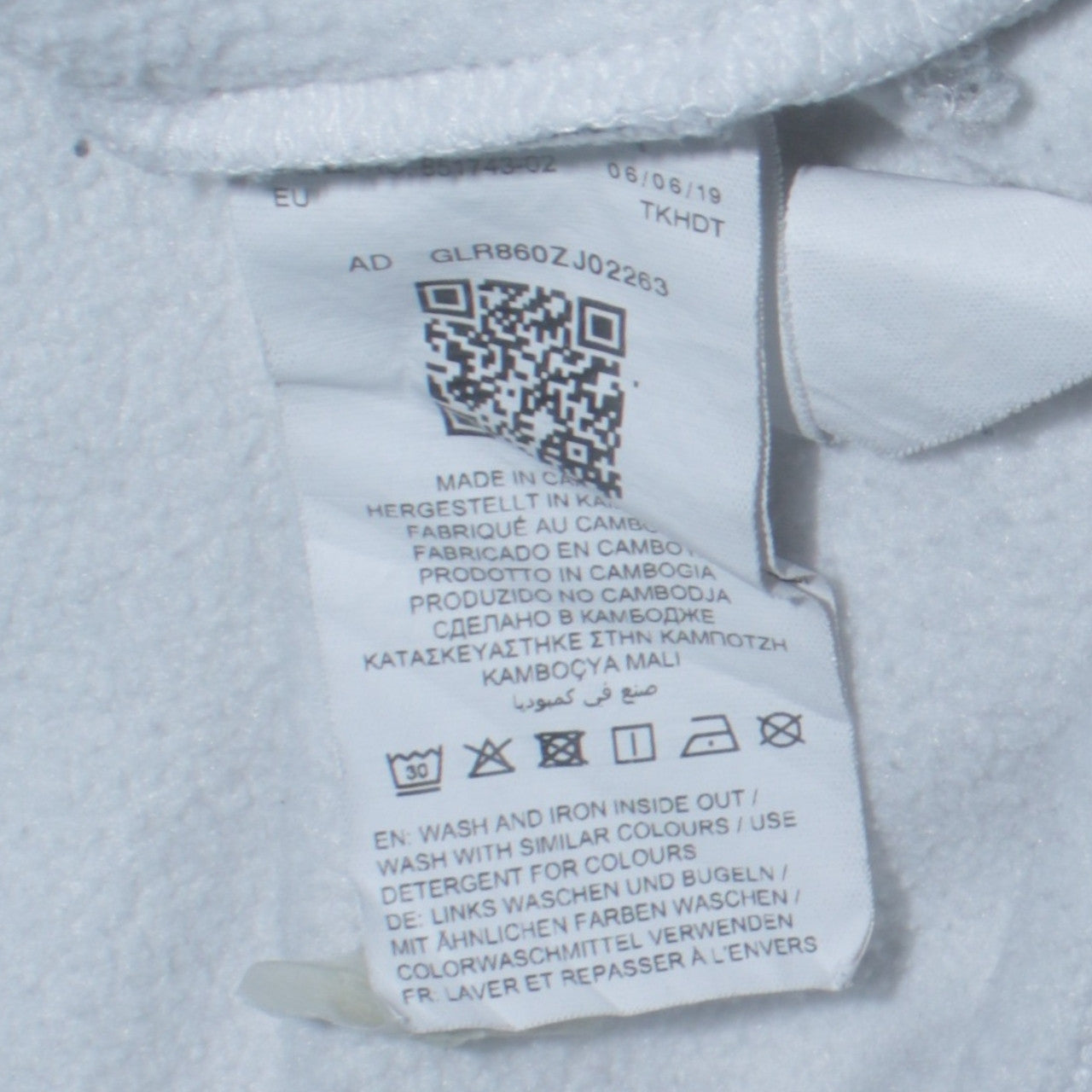 Puma Men's White Pullover Hoodie XXL Logo Fleece Sweatshirt