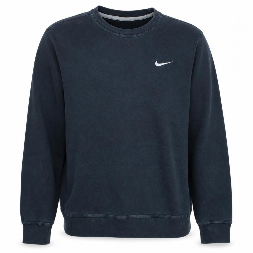 Nike Men's Black Crew Neck Pullover Sweatshirt Size M