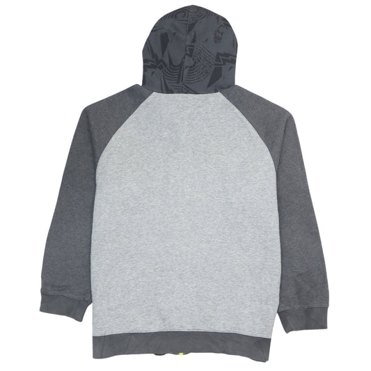 Nike Boys Grey Full Zip Hoodie XL 13-15 Years Sportswear Style