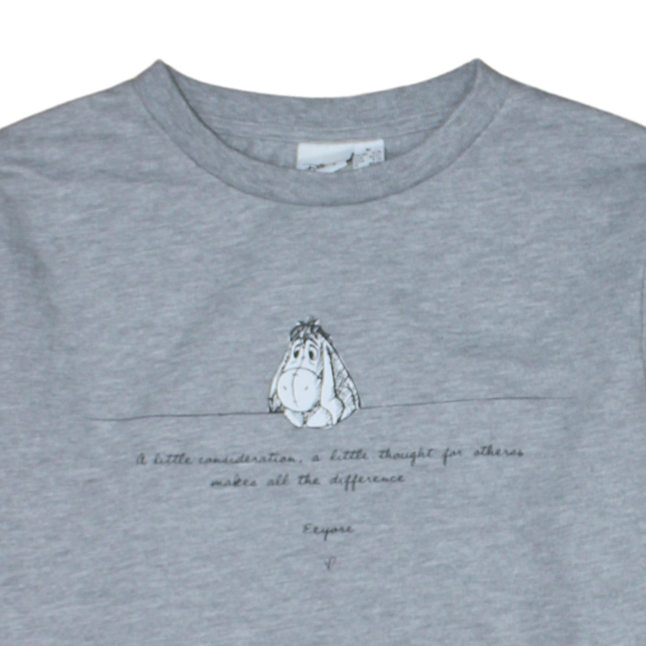 Disney Primark Women's Grey Eeyore Sweatshirt UK 12/14 Medium