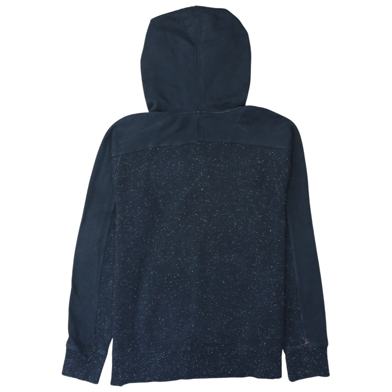 Under Armour Womens Navy Blue Speckled Pullover Hoodie Size S Loose Fit
