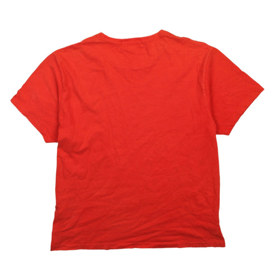 Ralph Lauren Men's Red XL Graphic Cotton Crew Neck T-Shirt