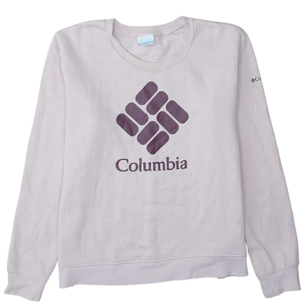 Columbia Women’s Beige Crew Neck Pullover Sweatshirt XL