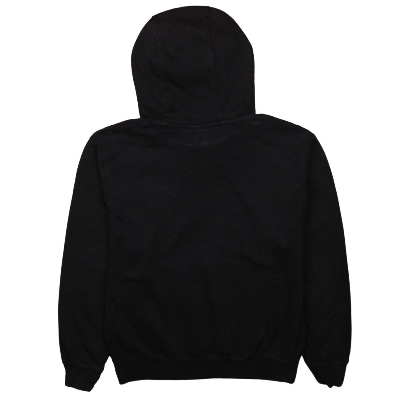 Nike Men's Black Pullover Hoodie Small Fleece Logo Sweatshirt