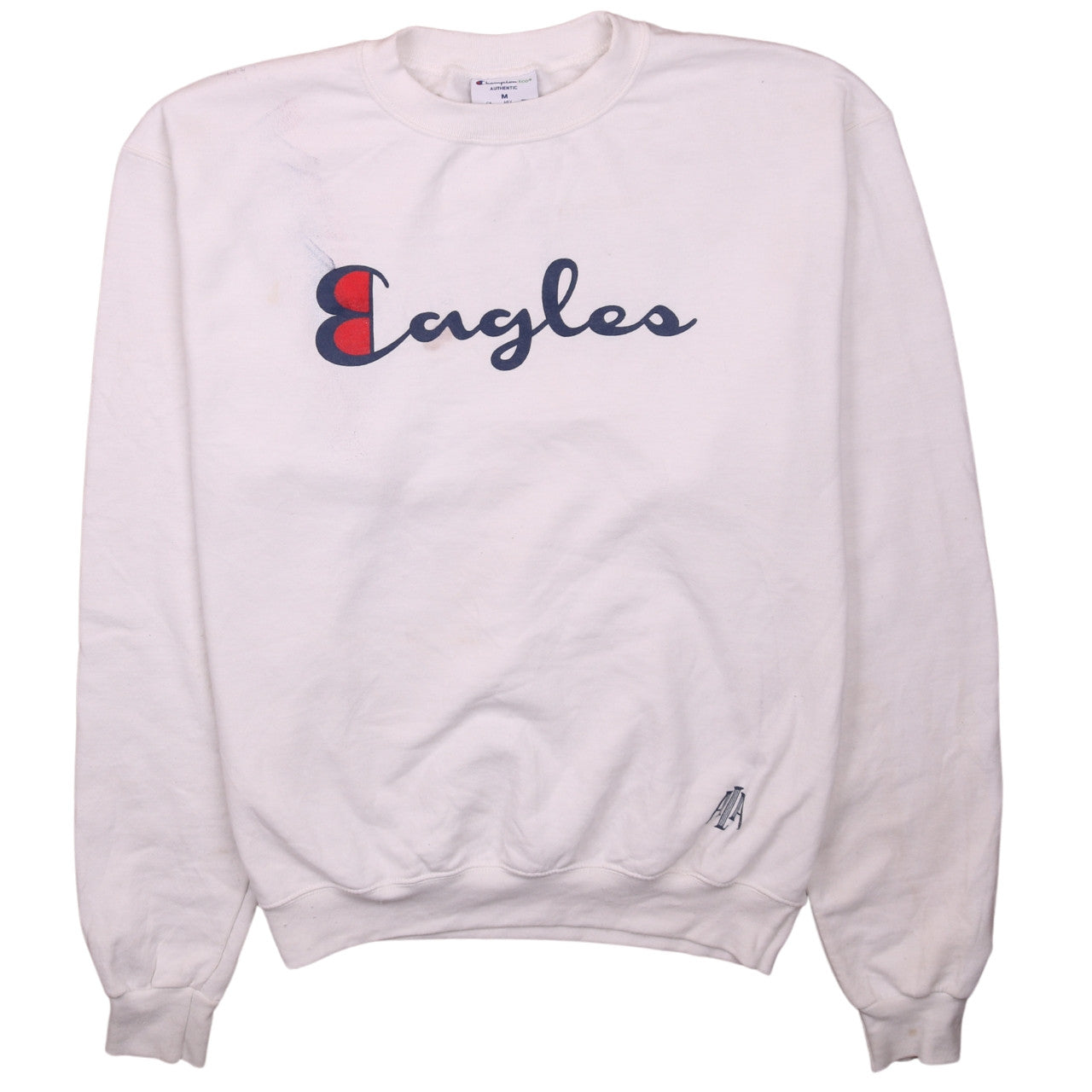 Champion Women’s White Eagles Crew Neck Sweatshirt Size M