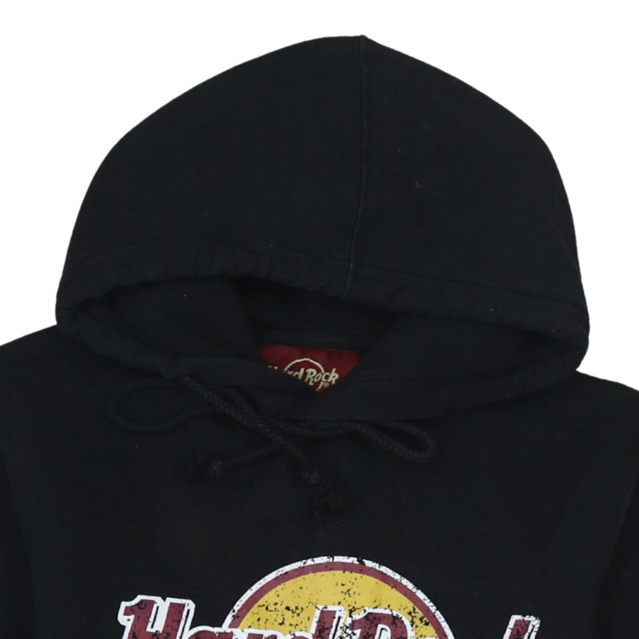 Hard Rock Cafe Berlin Women's Black Medium Pullover Hoodie Cotton Blend