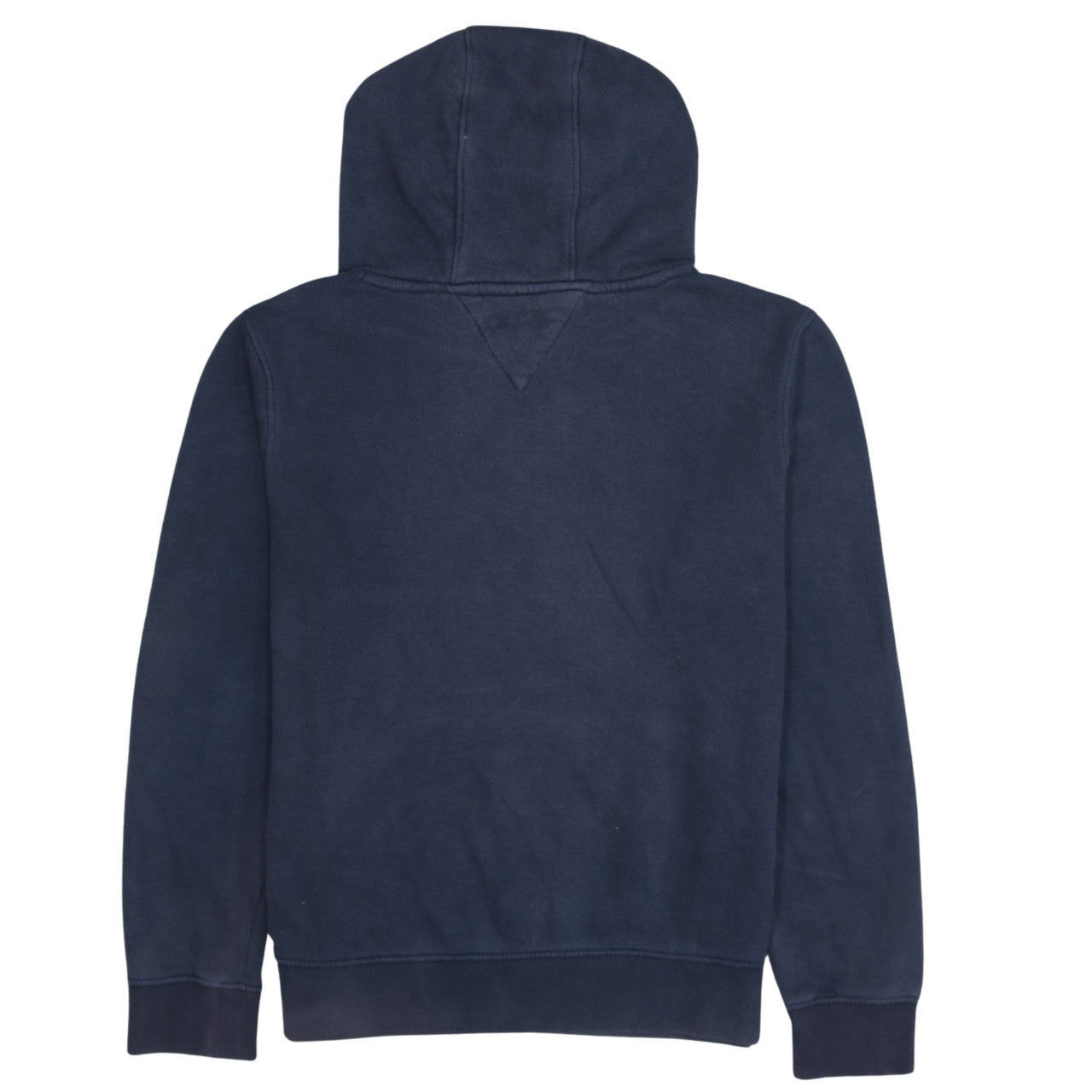 Tommy Hilfiger Boys Navy Blue Hoodie Size 164 Pullover Fleece Sweatshirt