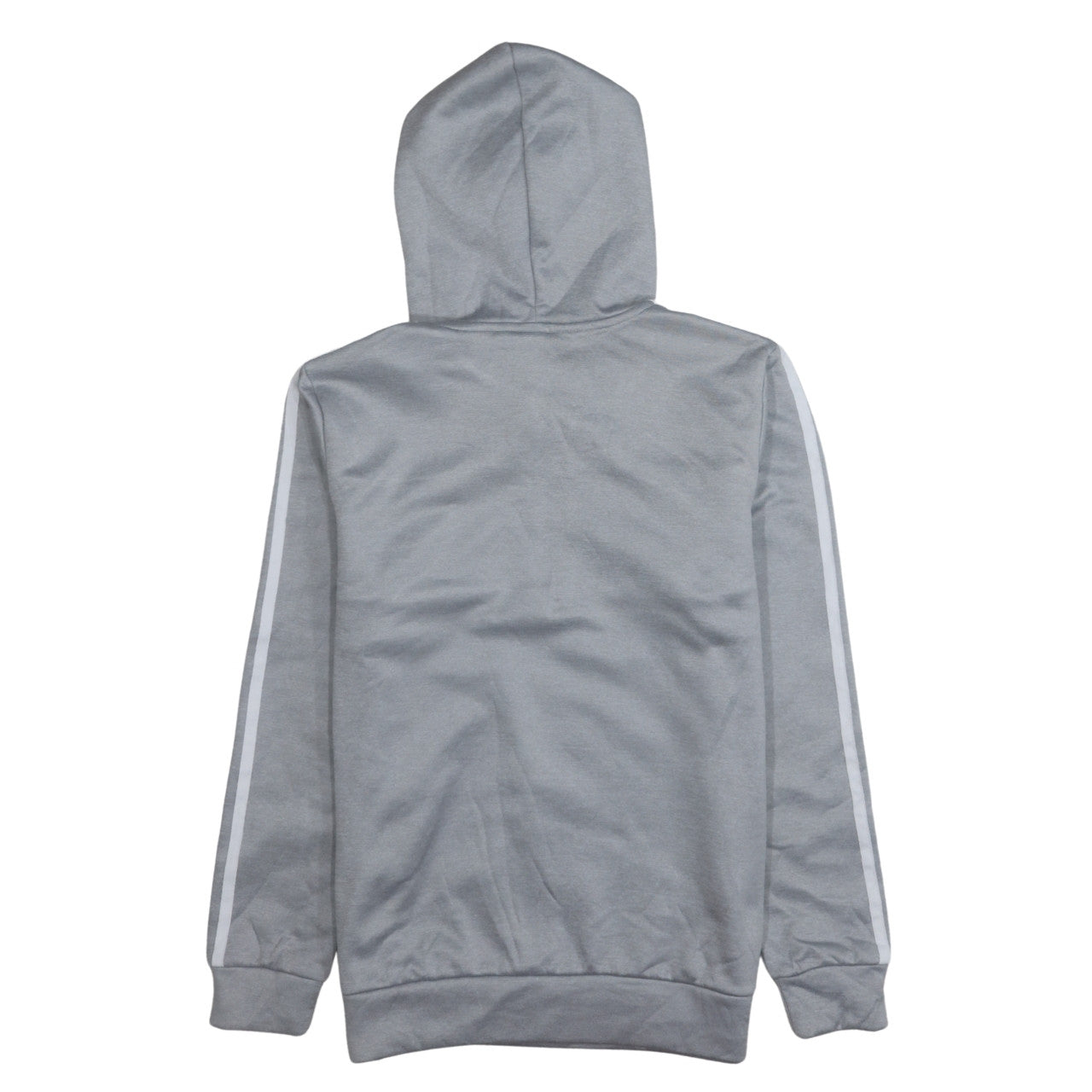 Adidas Boys Grey Colourblock 1/2 Zip Hoodie Sweatshirt Size 13-14 Years