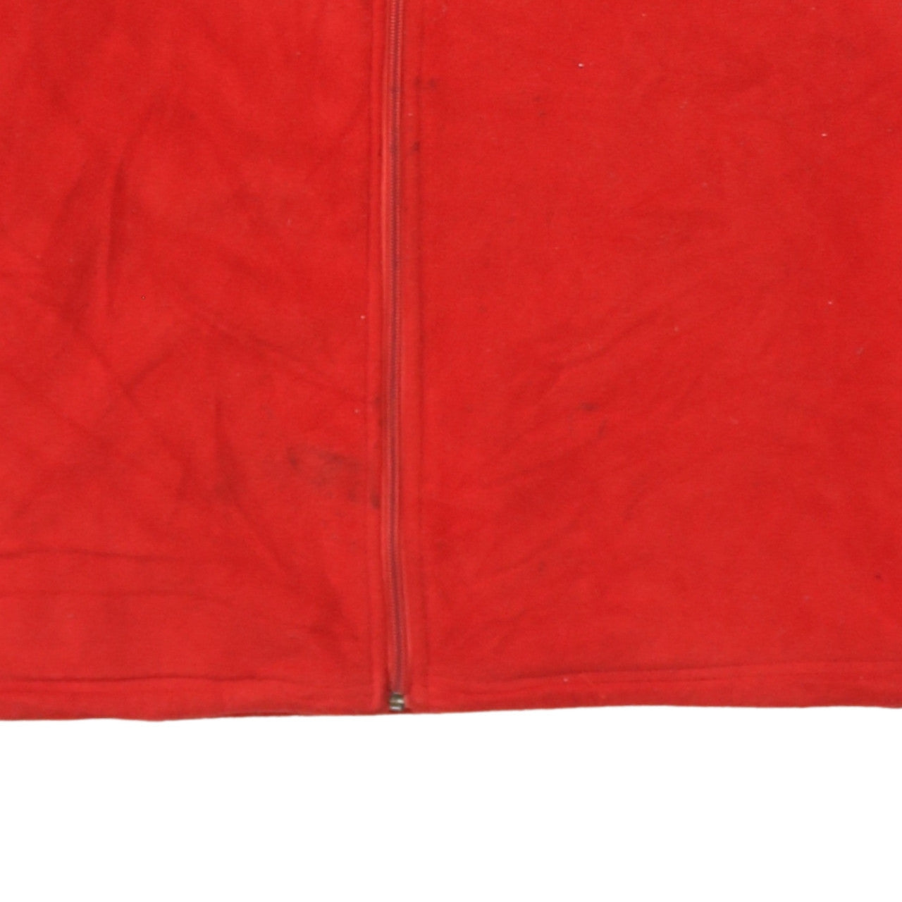 Kappa Men's Red Fleece Full Zip Jacket Size XL Regular Fit