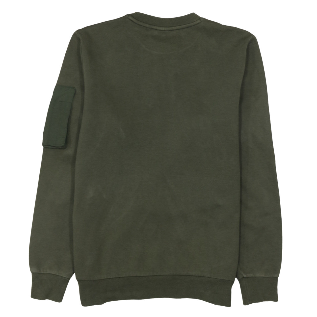 Puma Men’s Green Crew Neck Pullover Sweatshirt M Regular Fit