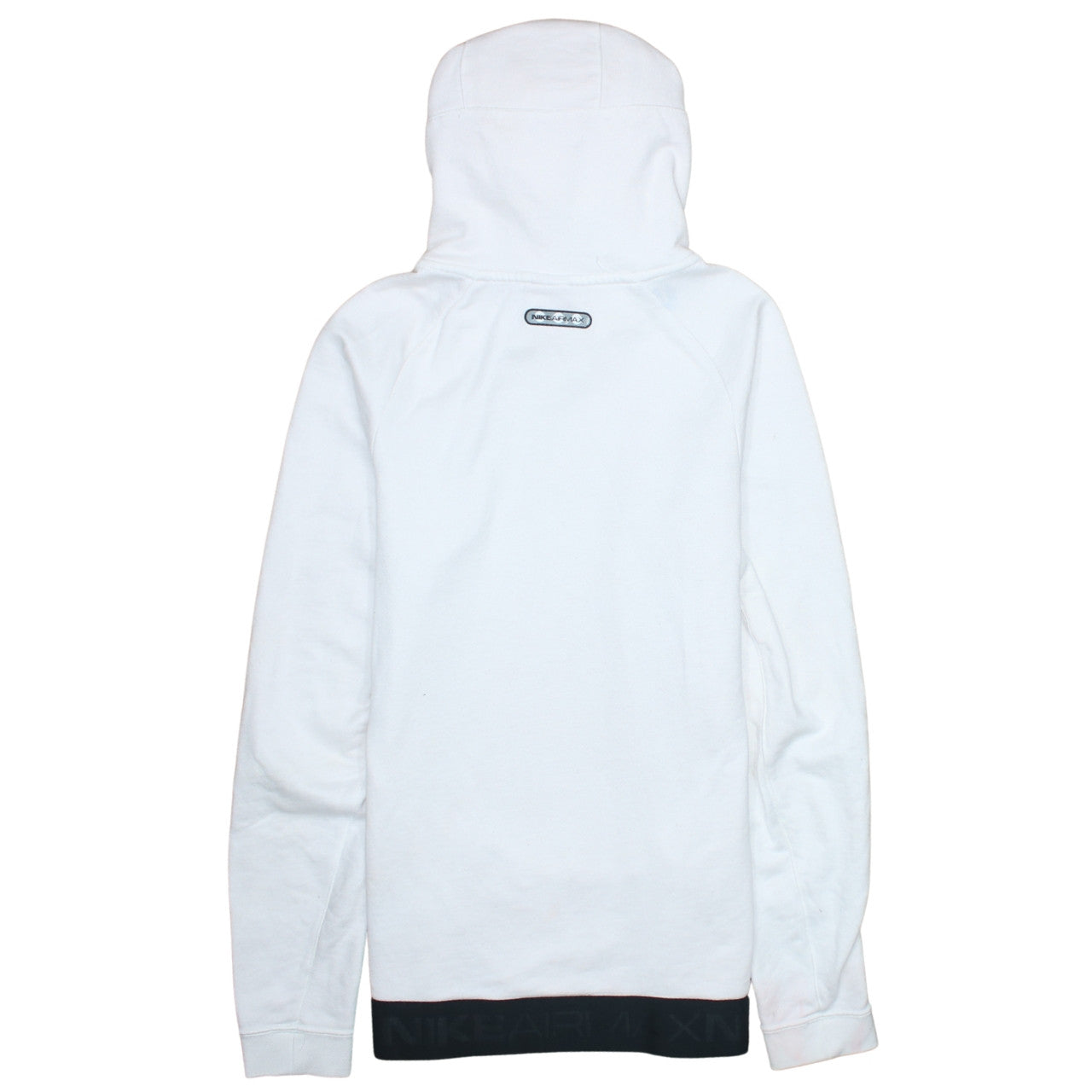 Nike Air Max White Women's Small Pullover Hoodie Sweatshirt