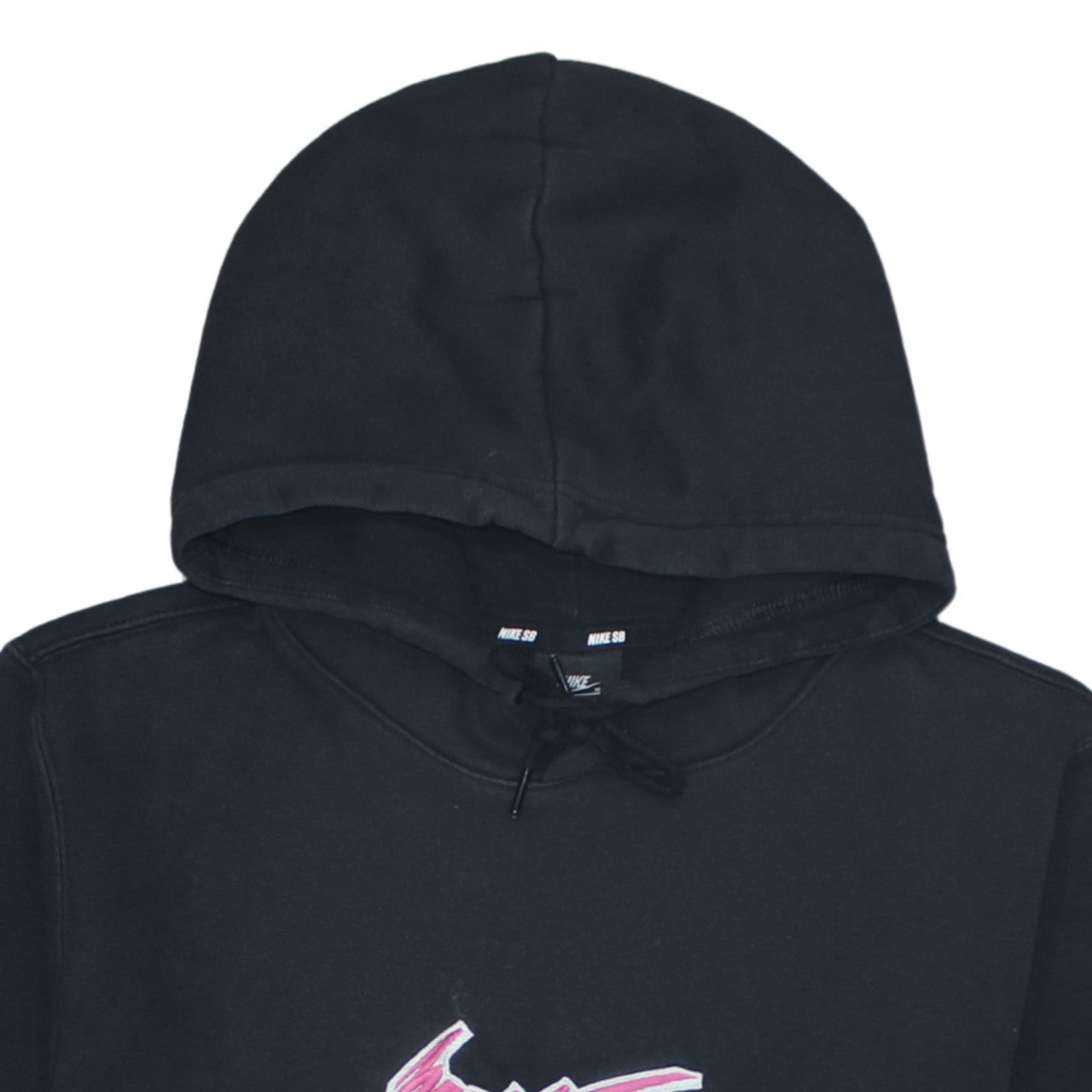 Nike SB Women's Black Pullover Hoodie Medium Cotton Blend Skate Logo