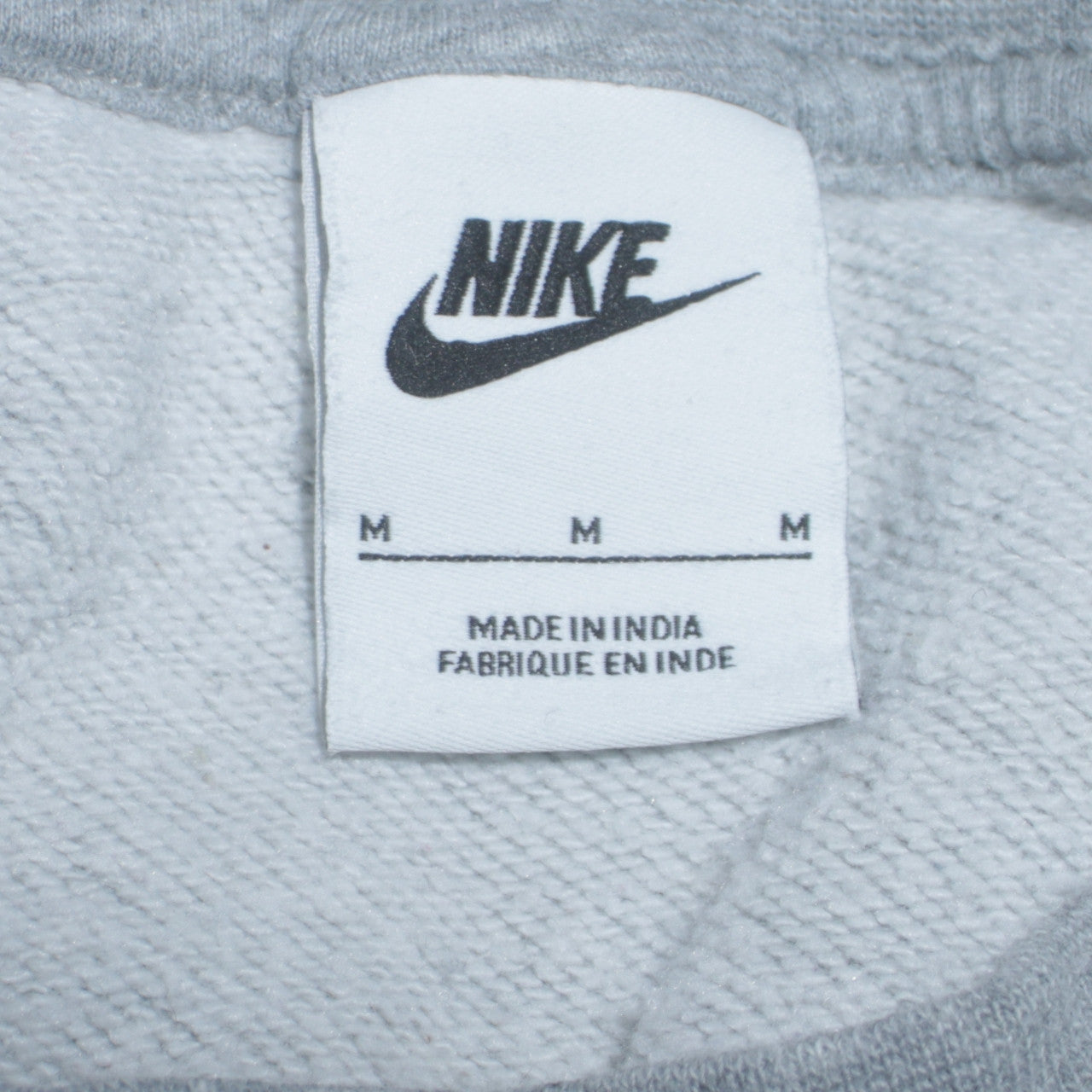 Nike Women's Grey Crew Neck Pullover Sweatshirt Size M