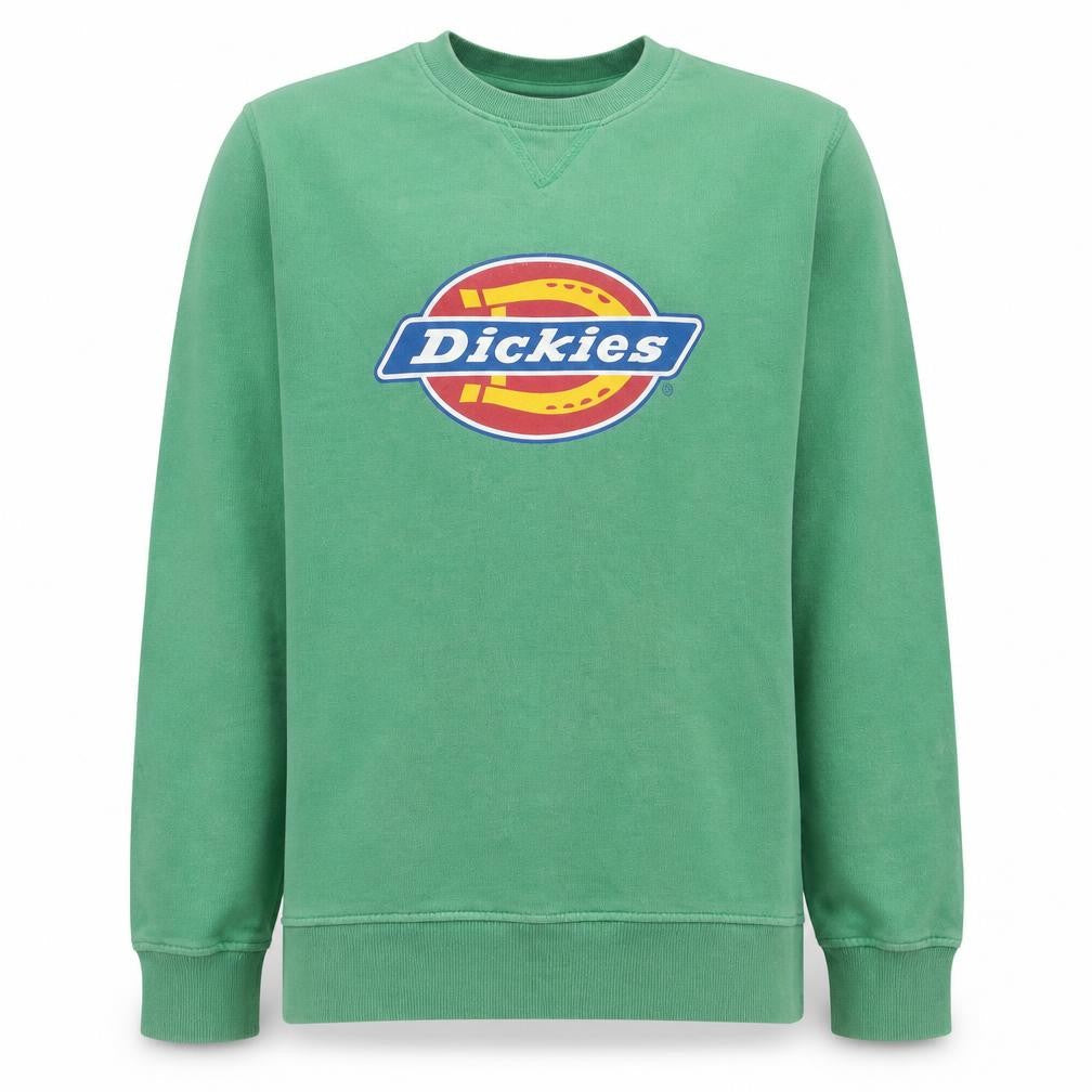Dickies Men's Green Regular Fit Crew Neck Graphic Sweatshirt Medium