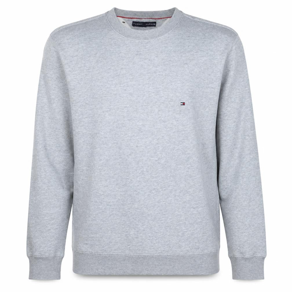 Tommy Hilfiger Men's Grey Crew Neck Pullover Sweatshirt M