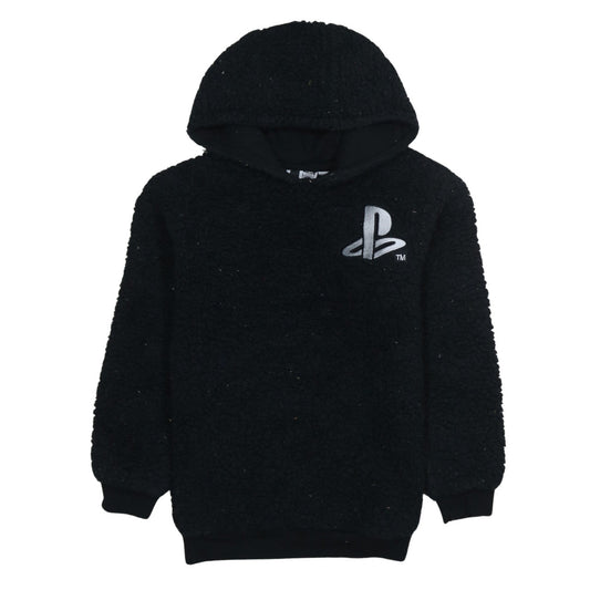 Primark Boys Black PlayStation Fleece Pullover Hoodie 11-12 Years