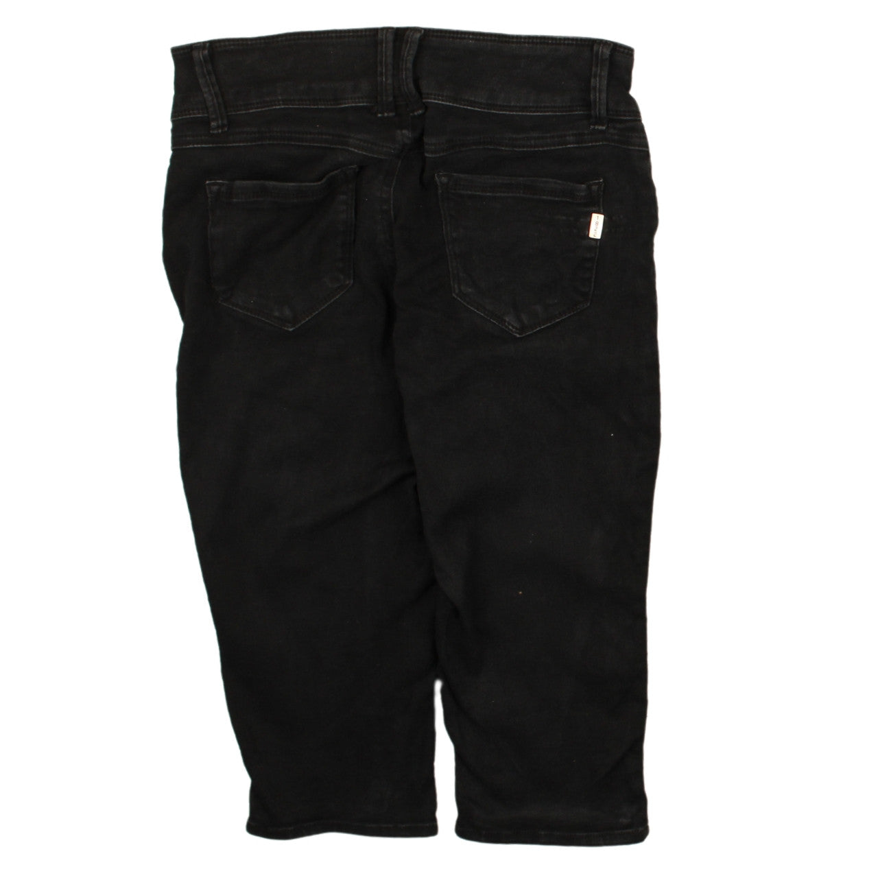 1822 Denim Women's Black Size 10 Bermuda Stretch Shorts