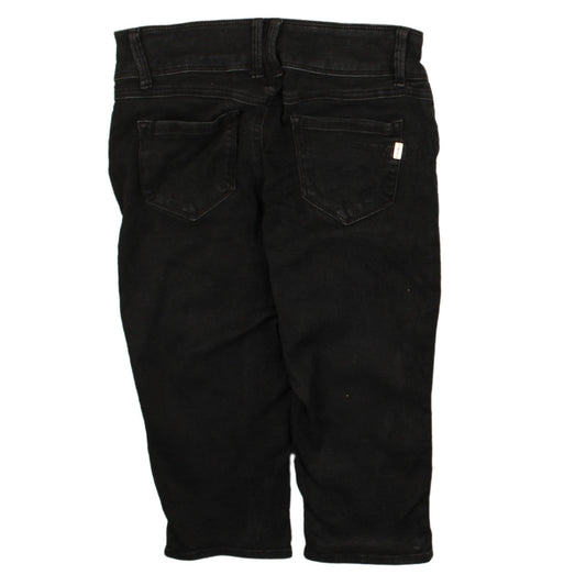 1822 Denim Women's Black Size 10 Bermuda Stretch Shorts