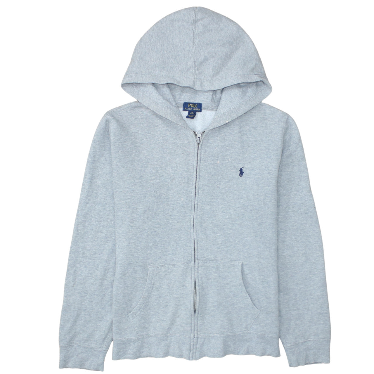 Polo Ralph Lauren Womens Grey Full Zip Hoodie XL 18-20