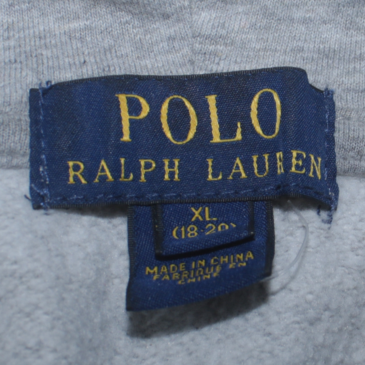 Polo Ralph Lauren Womens Grey Full Zip Hoodie XL 18-20