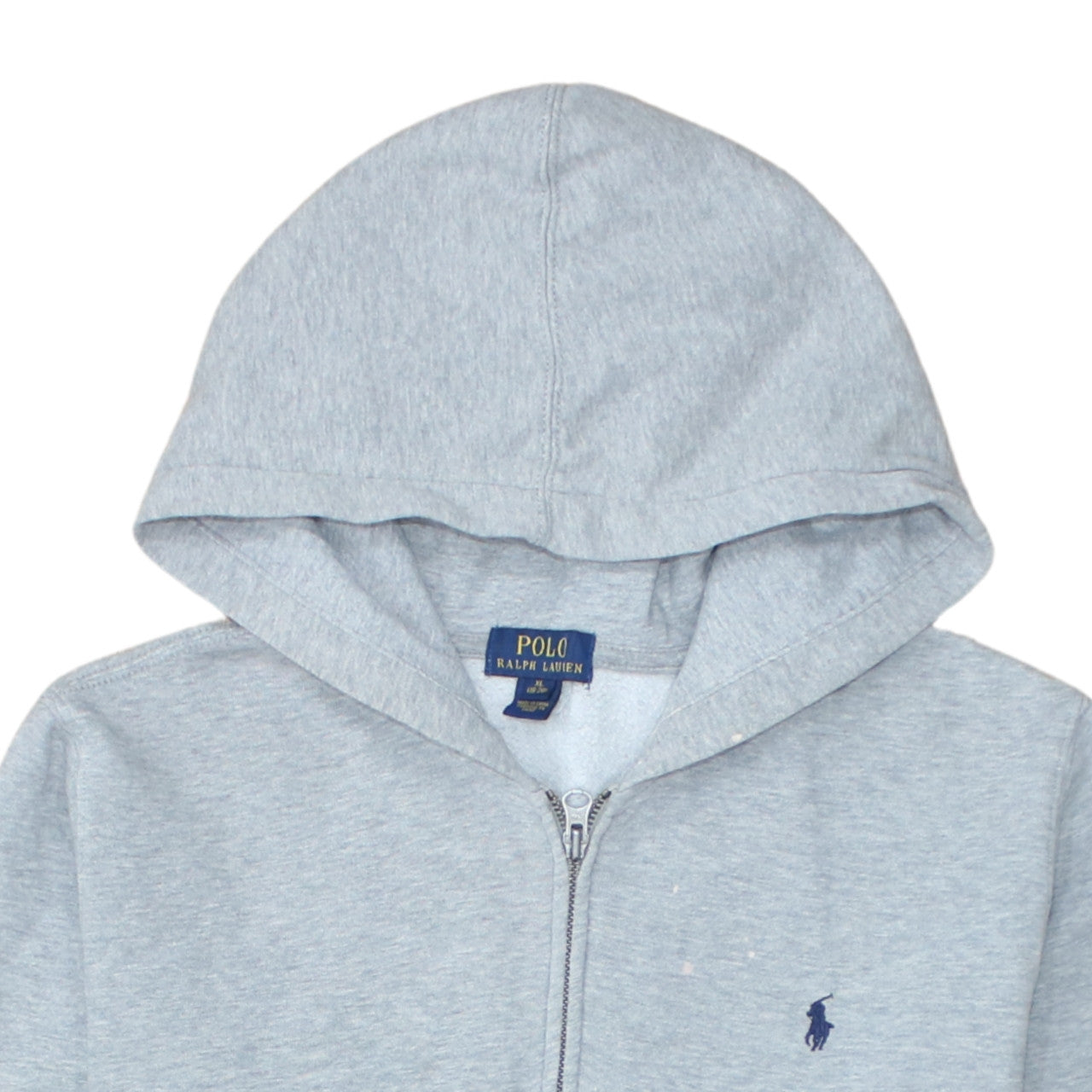 Polo Ralph Lauren Womens Grey Full Zip Hoodie XL 18-20