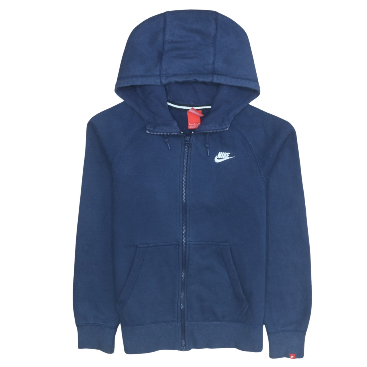 Nike Men's Blue Full Zip Hoodie Size S Fleece Sweatshirt