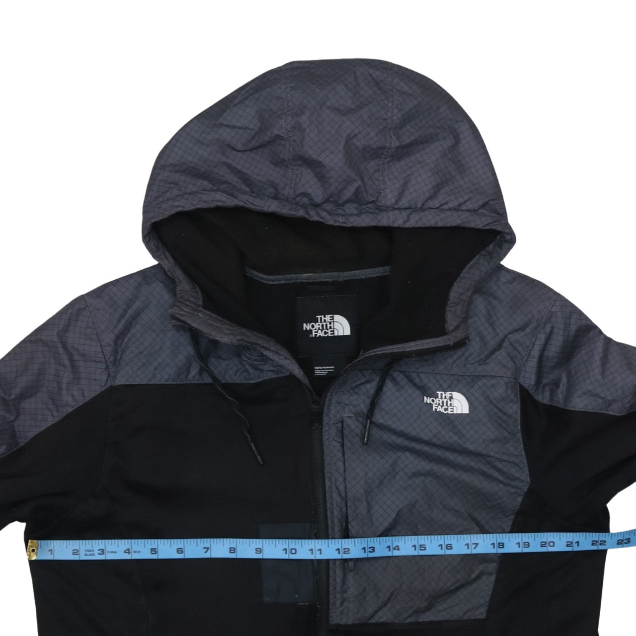 The North Face Men's Black Hooded Full Zip Jacket L