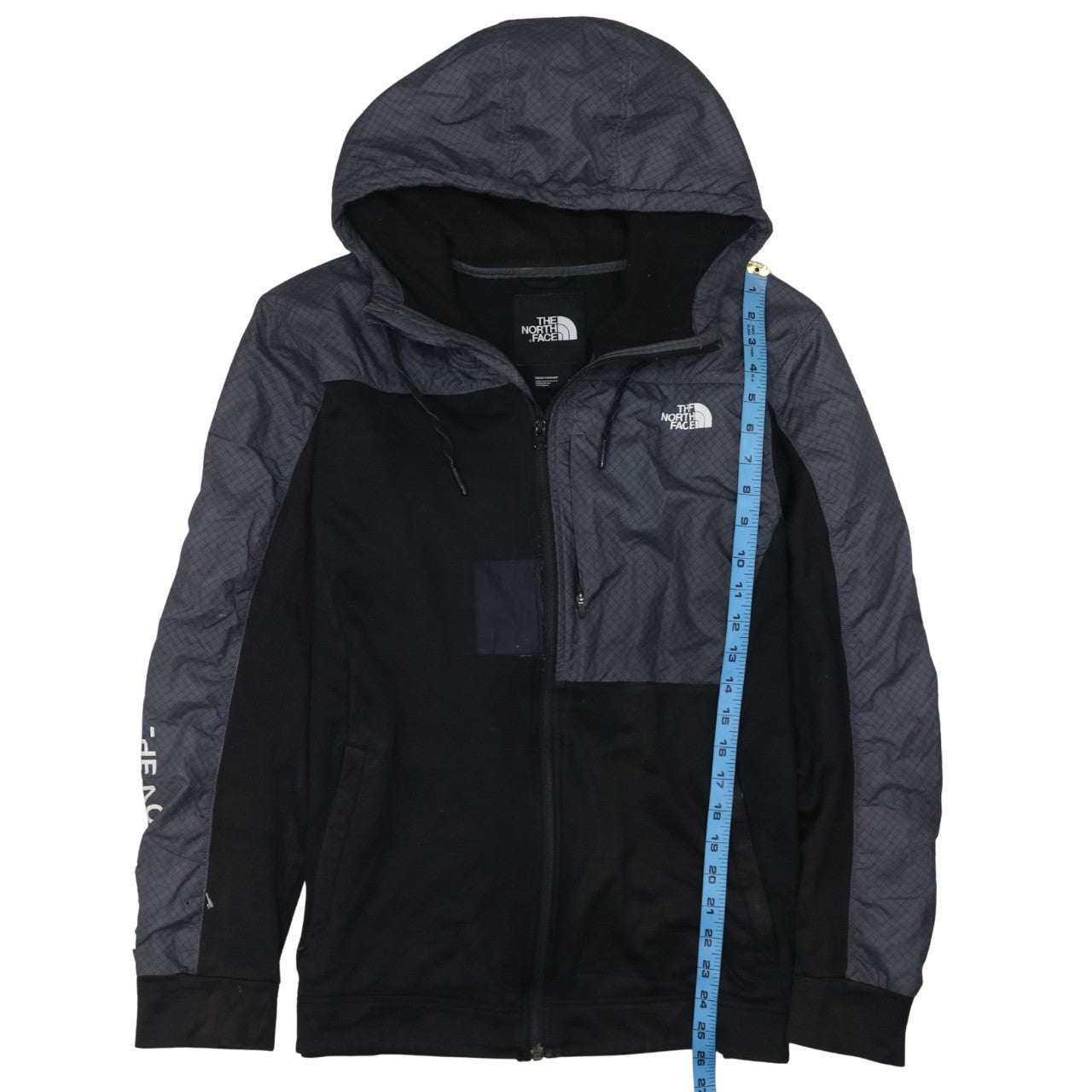 The North Face Men's Black Hooded Full Zip Jacket L