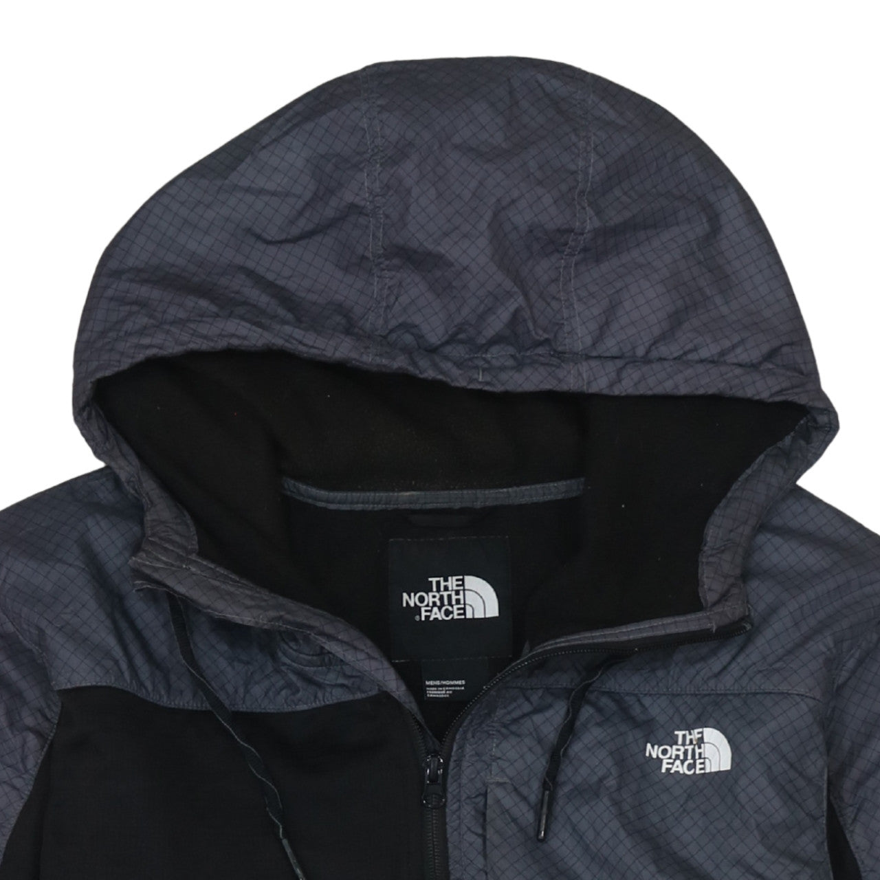 The North Face Men's Black Hooded Full Zip Jacket L