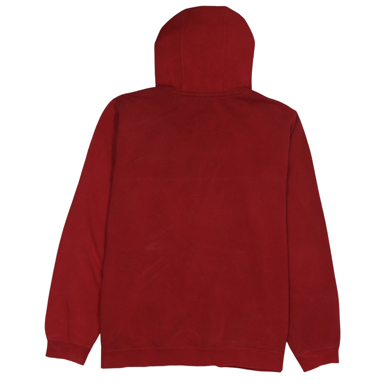 Nike Mens Red 2XL Pullover Hoodie Fleece Logo Sweatshirt