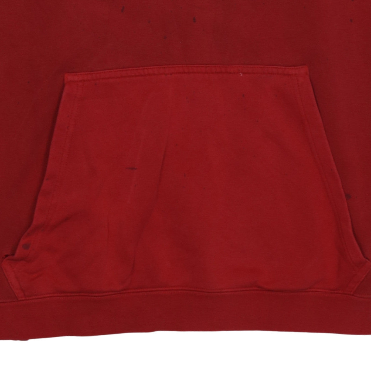 Nike Mens Red 2XL Pullover Hoodie Fleece Logo Sweatshirt
