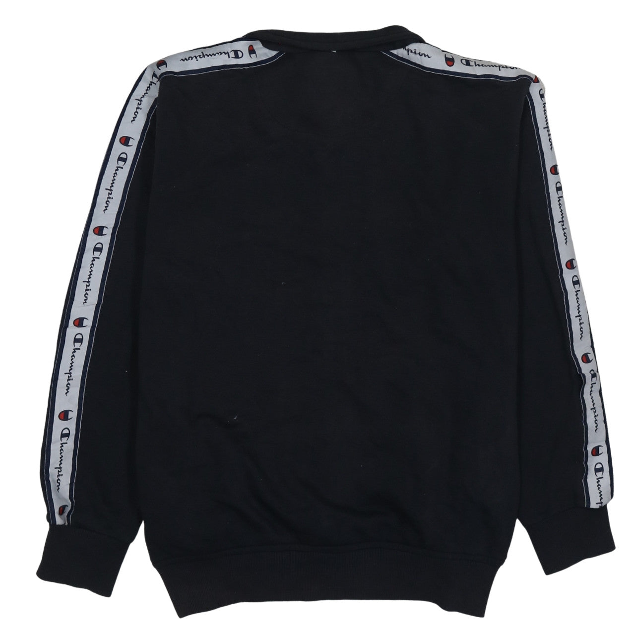Champion Men's Black L Track Jacket Full Zip Logo Sportswear