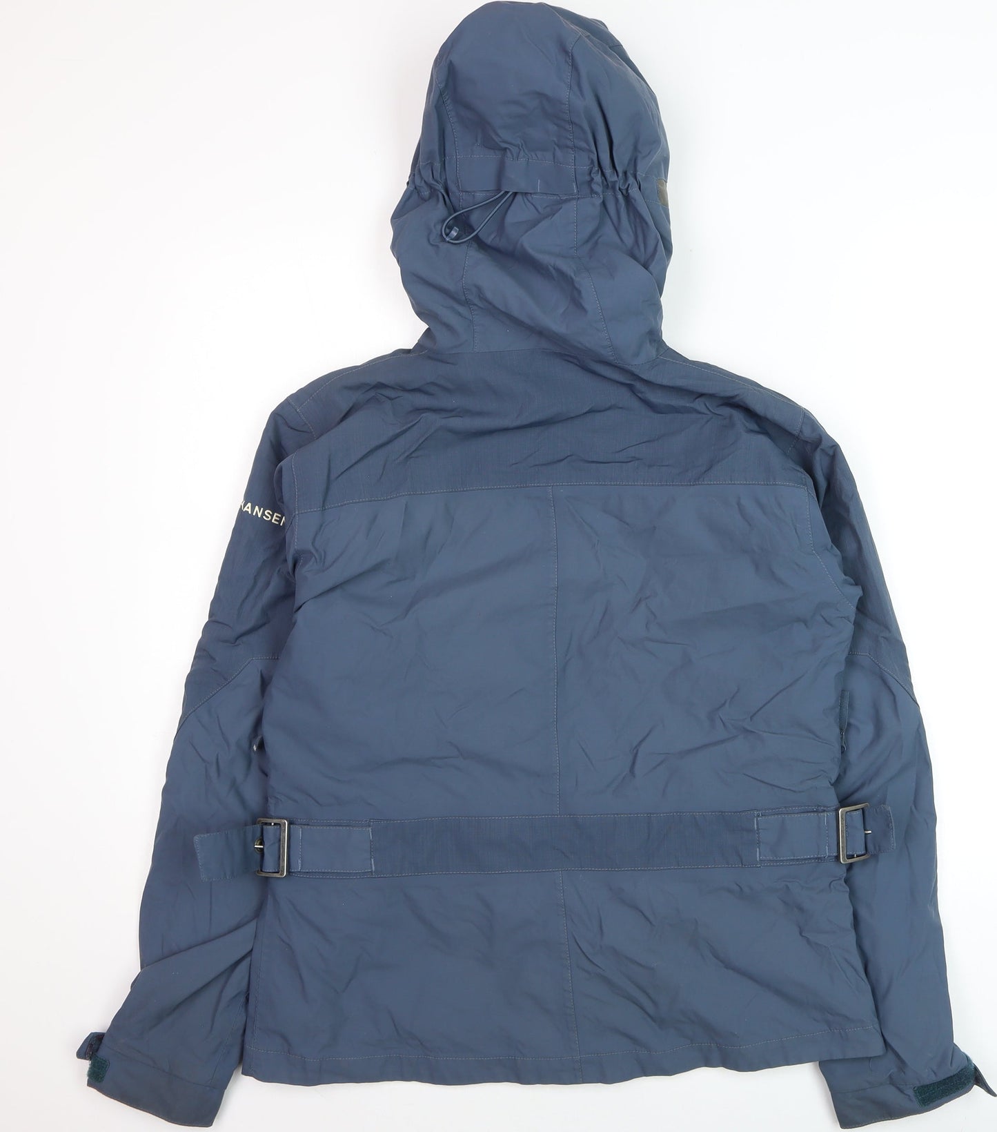 Helly Hansen Women's Blue Waterproof Ski Jacket Size M Hooded Windproof