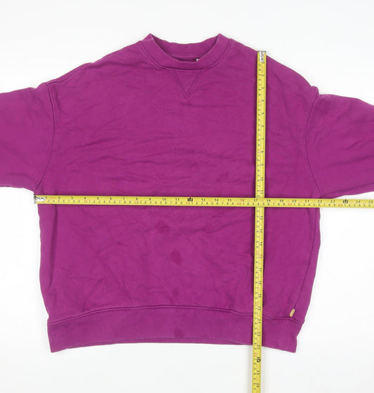 Levi's Gold Tab Women's Purple Cotton Crew Neck Sweatshirt Size S