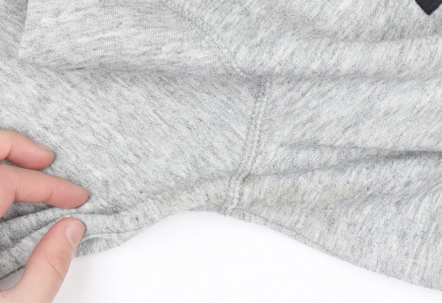 Abercrombie Kids Boys Grey Hooded Pullover Hoodie Size 15-16 Years
