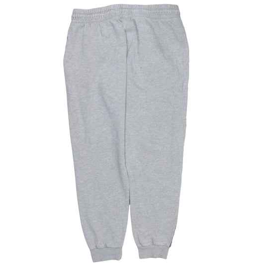 Fila Mens Grey Jogger Sweatpants Medium Elastic Waist Activewear