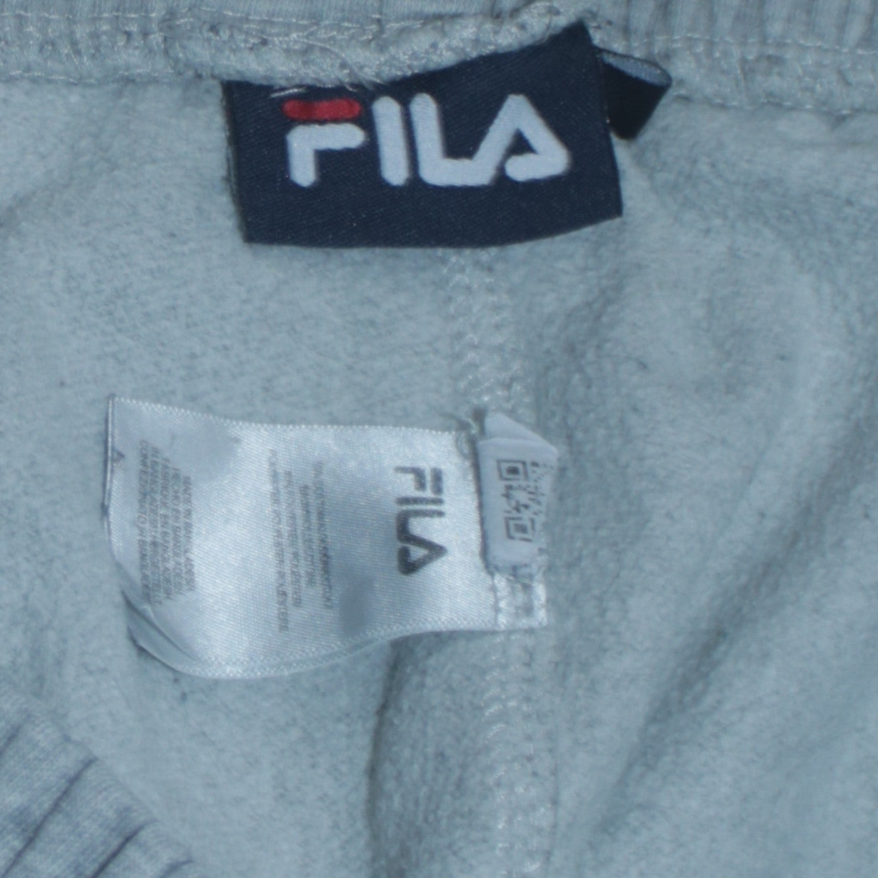 Fila Mens Grey Jogger Sweatpants Medium Elastic Waist Activewear