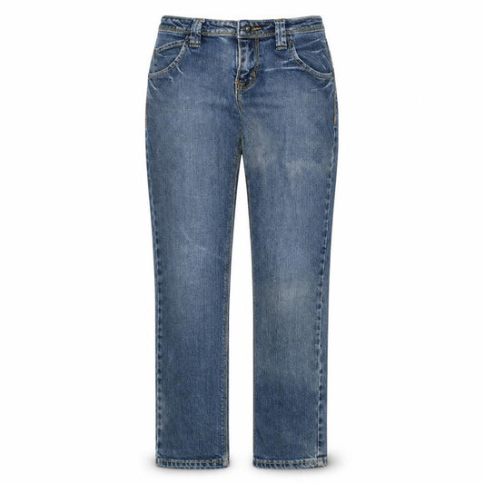 Lee Women's Blue Straight Leg Jeans Size 29 Cotton Denim